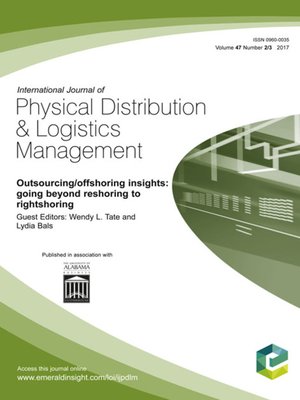 cover image of International Journal of Physical Distribution & Logistics Management, Volume 47